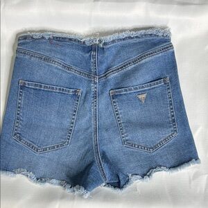 Guess High Waist Jean Shorts